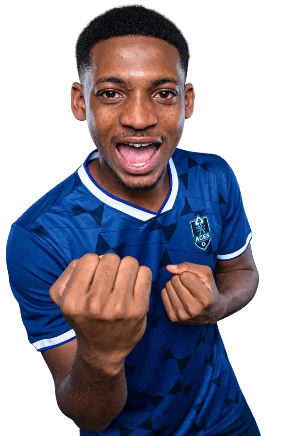 AYDEE in the ACES FC kit.